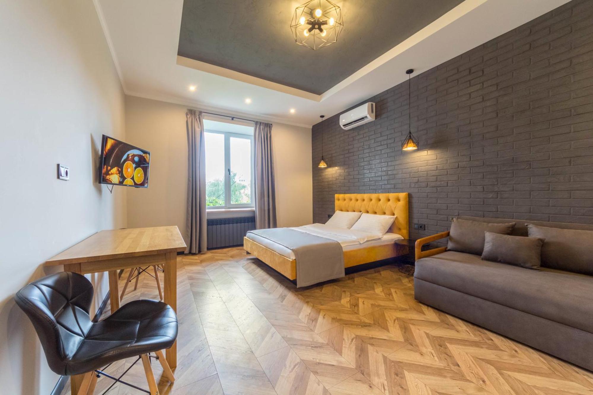 Idea Design Apart-Hotel Prorizna Kiev Luaran gambar